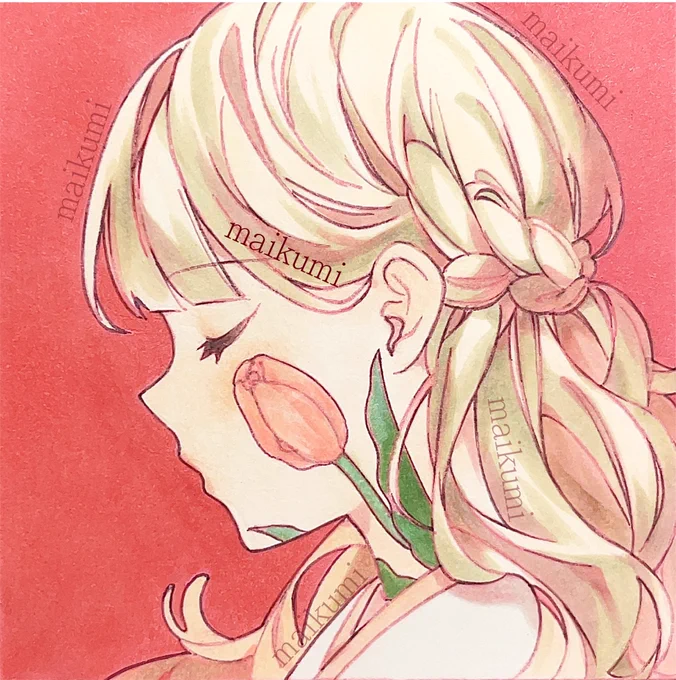 チューリップ#コピック 
