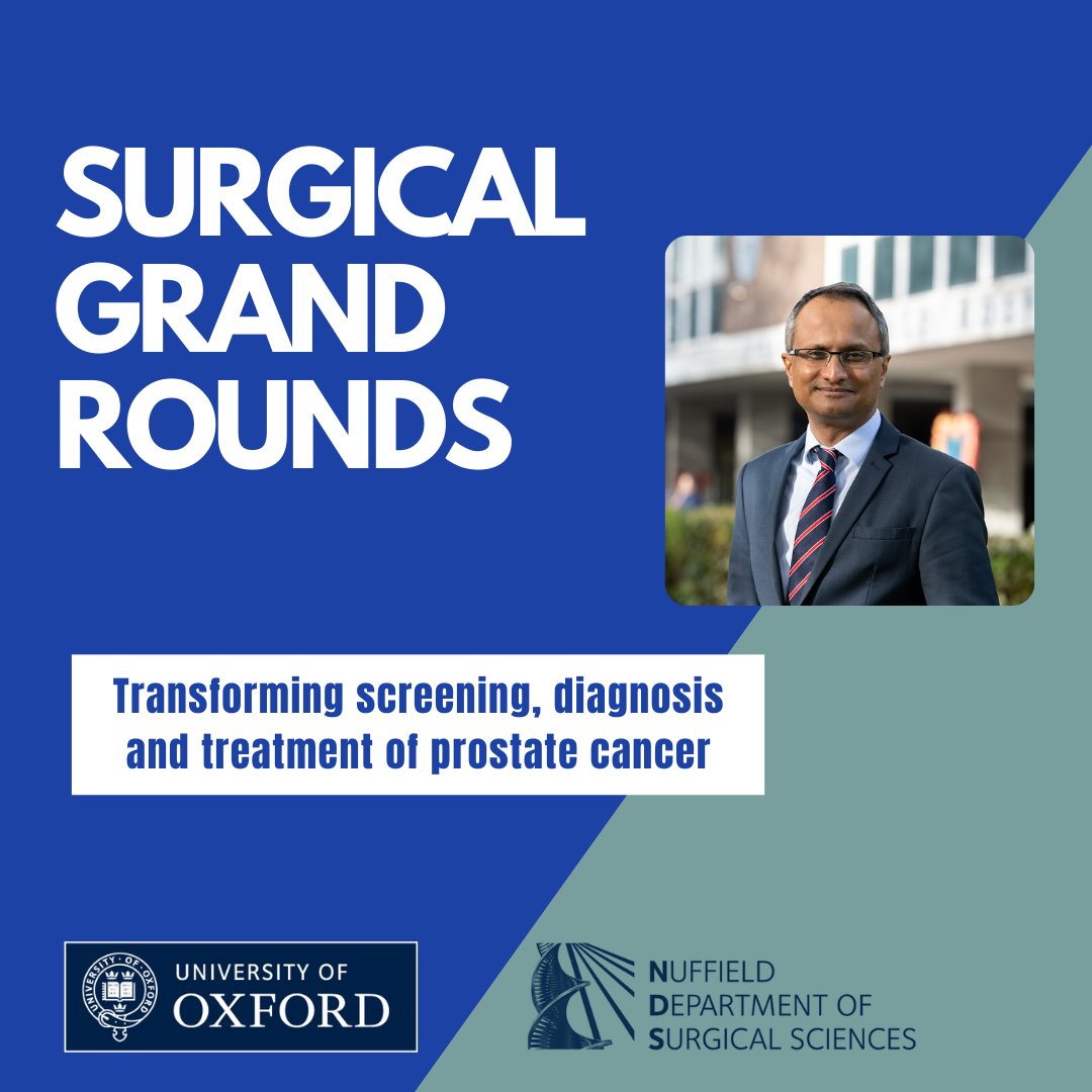 Nuffield Department of Surgical Sciences (@ndsurgicalsci) on Twitter photo NEW VIDEO🚨
Professor Hashim U. Ahmed (Chair of Urology, Imperial College London) discusses 'Transforming screening, diagnosis and treatment of prostate cancer'.
Watch now➡️youtu.be/WJTRIIdg_40
<a href="/LondonProstate1/">Hashim U. Ahmed</a> <a href="/imperialcollege/">Imperial College London</a> NEW VIDEO🚨
Professor Hashim U. Ahmed (Chair of Urology, Imperial College London) discusses 'Transforming screening, diagnosis and treatment of prostate cancer'.
Watch now➡️youtu.be/WJTRIIdg_40
<a href="/LondonProstate1/">Hashim U. Ahmed</a> <a href="/imperialcollege/">Imperial College London</a>
