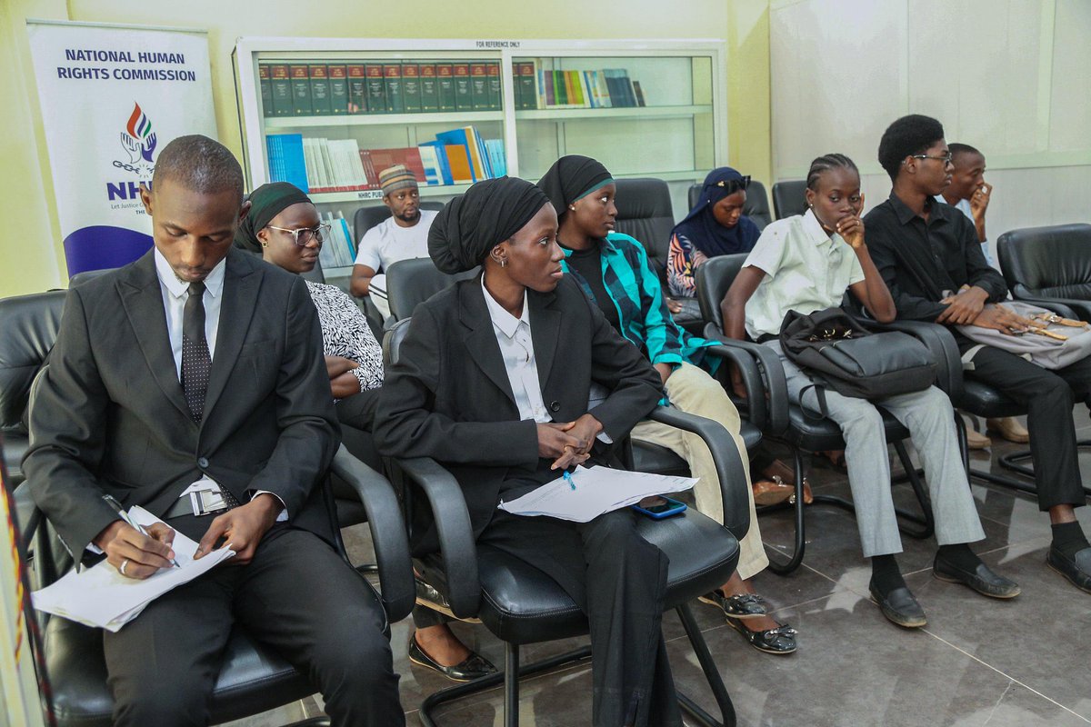 IOMTheGambia's tweet photo. Understanding migration in the context of human rights is vital. 

IOM supported the preliminaries of the @NHRCGambia’s 5th Edition of Sir Dawda Kairaba Jawara International Human Rights Moot Competition — aimed at promoting respect for human rights in the context of migration. https://t.co/ZlrKg4ugg2