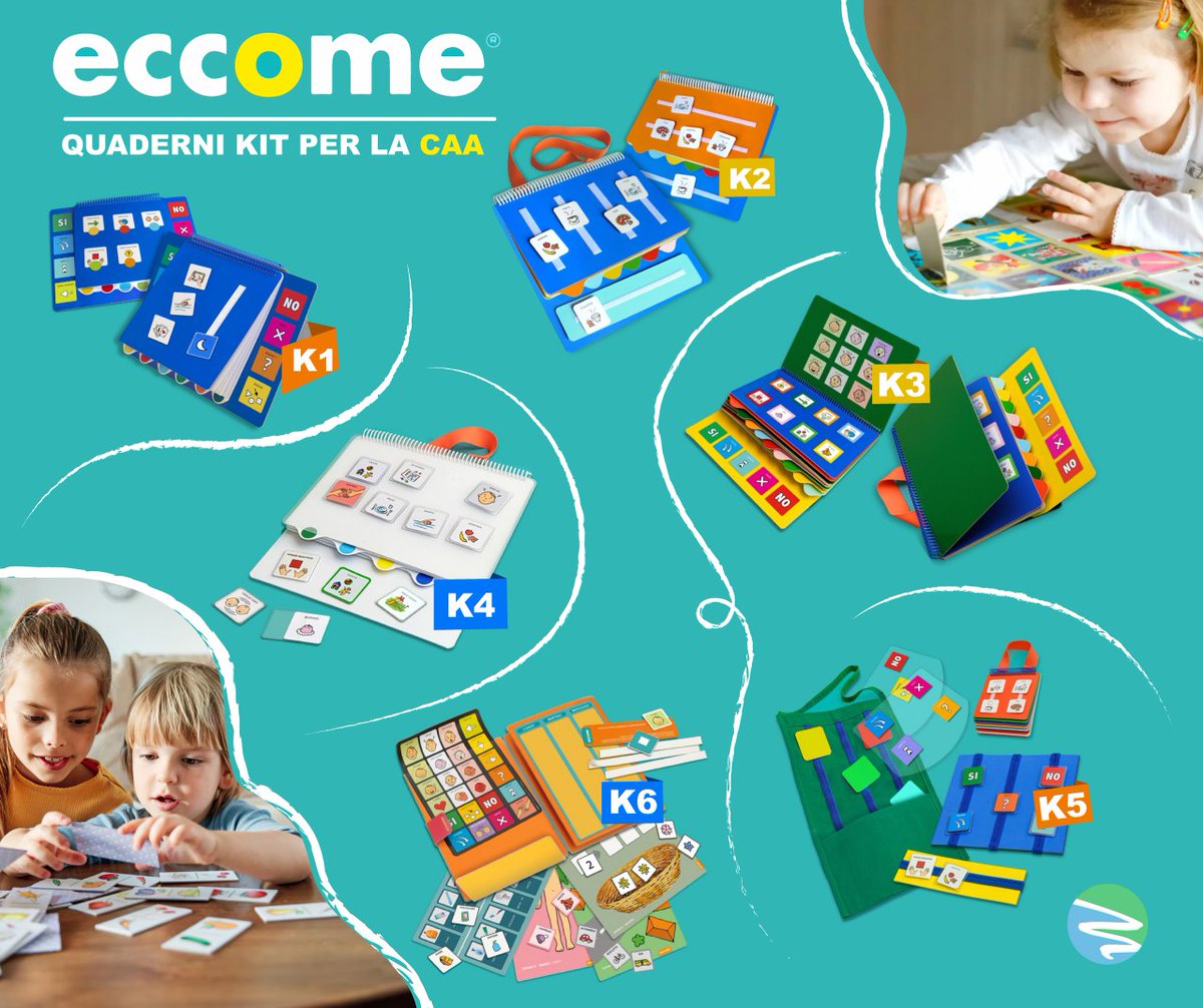 MondoAusili's tweet photo. Quaderni Kit Low-Tech per comunicare con le immagini ➡️ SCOPRILI QUI 👇🏻 https://t.co/tZRVqsWHpy 

#CAA #Inclusione #AusiliLowTech #Eccome #MondoAusili https://t.co/HNHhaiglFl