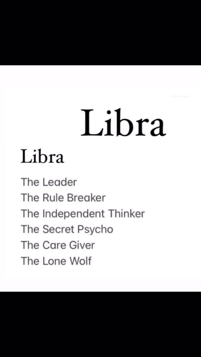 JRealah's tweet photo. Unlucky #Libra  ⚖️ https://t.co/rmuGPRplMm