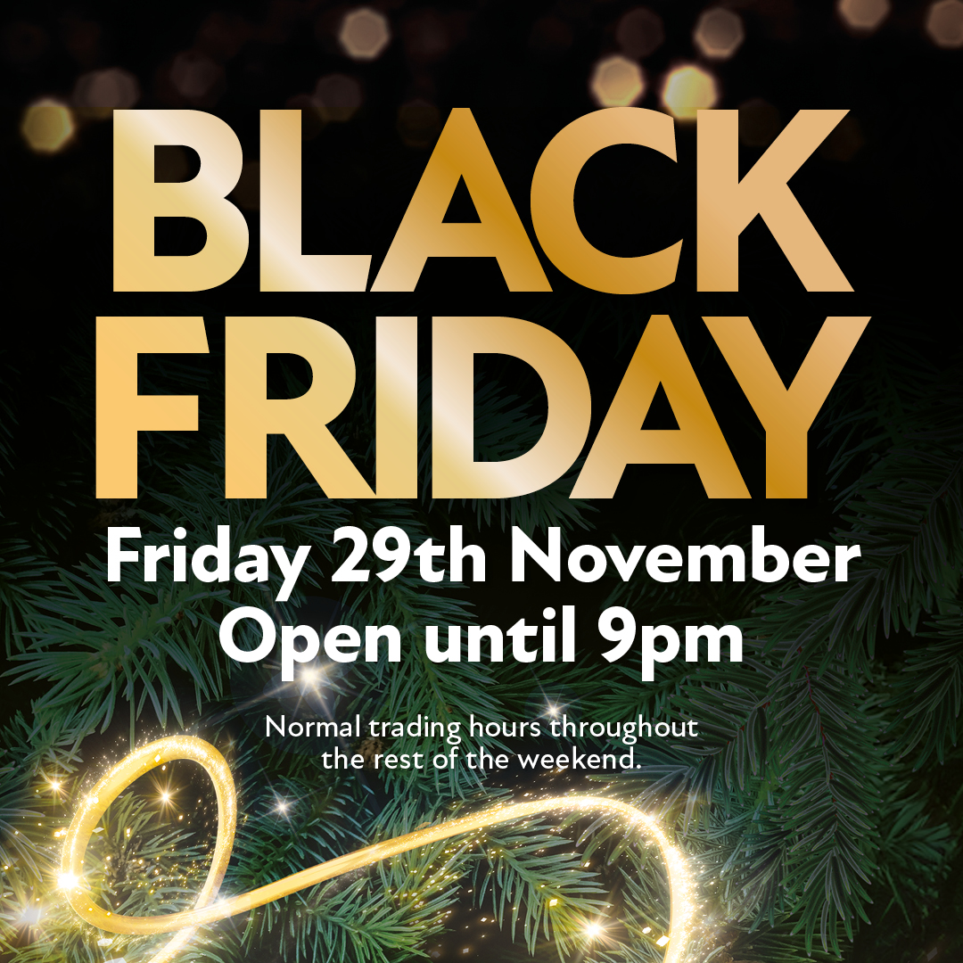 midsummer_place's tweet photo. ๐๏ธโจ Black Friday is TOMORROW, and Midsummer Place are ready for you!
Our doors will be open until 9 PM on Friday, 29th November, giving you plenty of time to snag those incredible deals.
#BlackFriday #ShoppingSpree #MidsummerPlace https://t.co/5X5GS2BGzJ