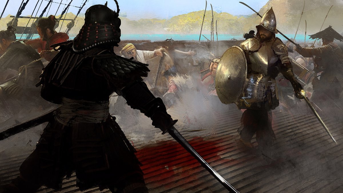 Imperiopedia's tweet image. La leyenda decía que solo un samurái podía vencer a otro.

Todo cambió cuando unos "peces-lagarto" surgieron del mar.

Eran los hombres de Felipe II.

🧵TERCIOS CONTRA SAMURÁIS

Toda la verdad de los enfrentamientos de Cagayán 👇