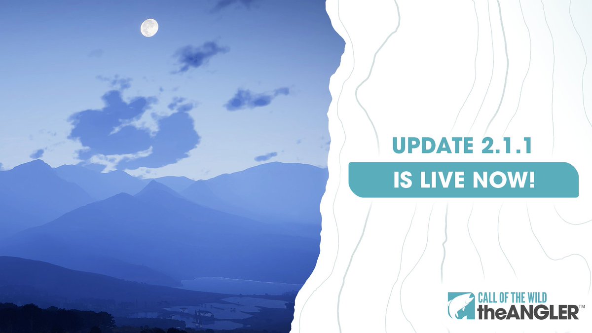 As of today, all species on all reserves have unique variants!

Bug fixes:
🔧 Short locs works properly with hats
🔧 Amemasu bait &amp; hooks adjusted
🔧 Trophies on PS5 working again