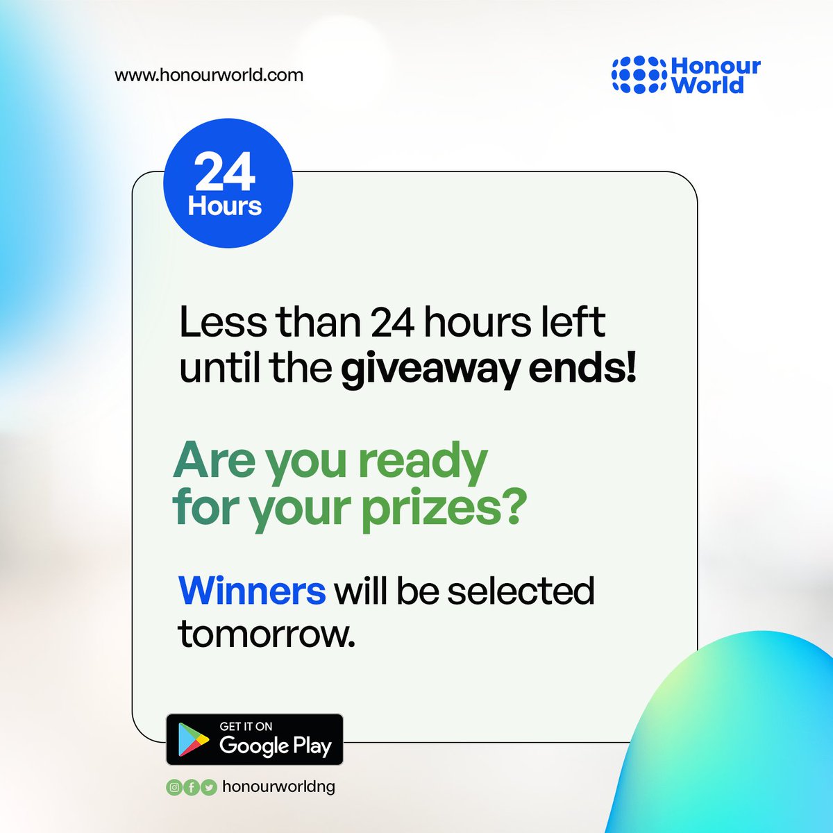 Honour World tweet media