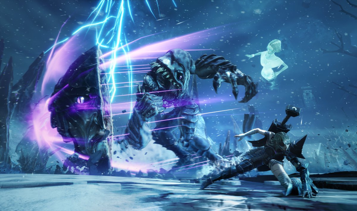 ReplyGameStudio's tweet photo. What was your favorite fight in #Soulstice? ⚔️ https://t.co/Q4PfgrzMfZ