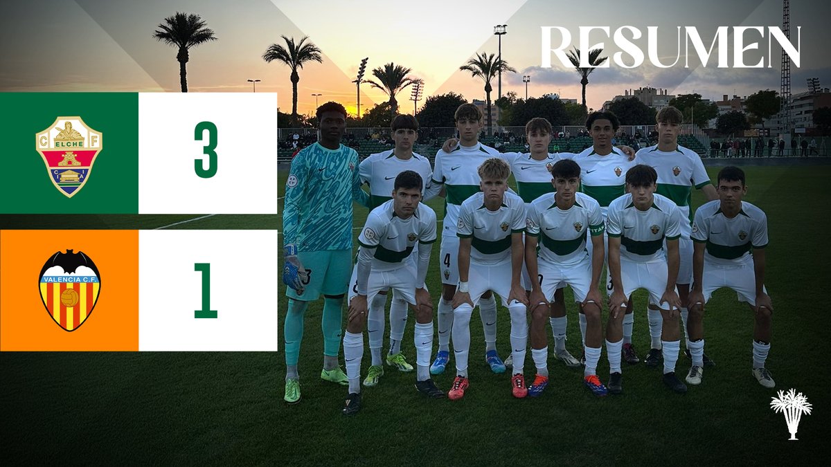 futbolbaseECF's tweet photo. 🎥 𝑯𝑰𝑮𝑯𝑳𝑰𝑮𝑯𝑻𝑺 

💚 Una victoria clave contra el segundo clasificado para ser más líderes
🏆 El sueño de la Copa del Rey Juvenil conseguido

➡ https://t.co/7d5TFJg0cb

#CanteraECF https://t.co/xUew4lZbLP