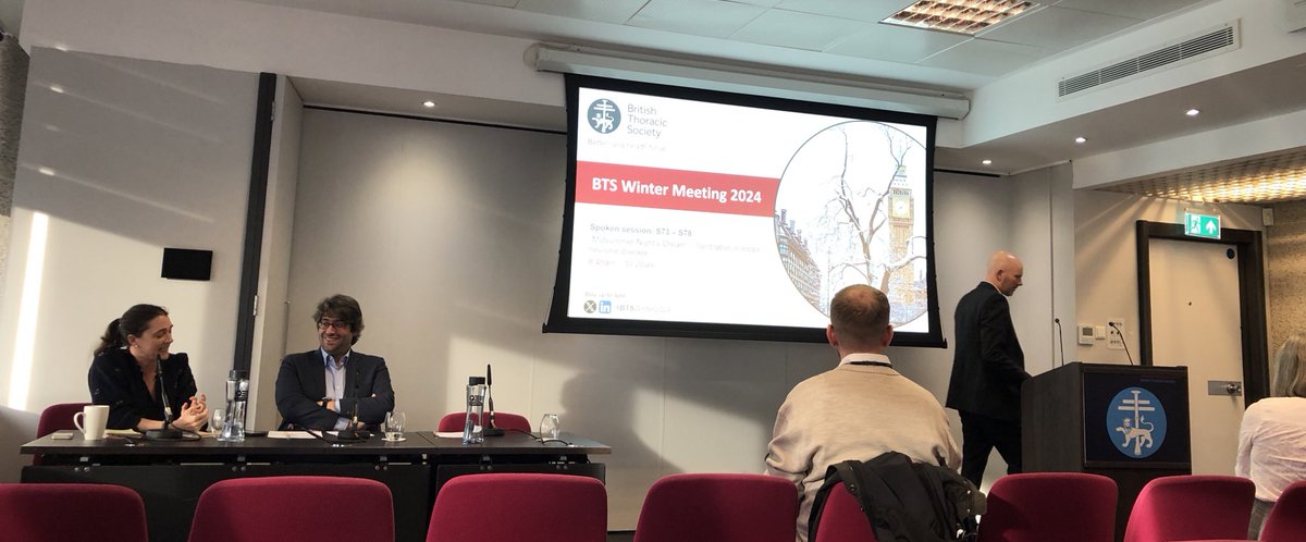 Stimulating start to Day 2 at #BTSWinter2024 on motor neurone disease and home ventilation

Some outstanding research on outpatient setup, comparing modes of ventilation, vocal cord evaluation, mouthpiece ventilation and NIV withdrawal

<a href="/DrMRamsay1/">DrMRamsay</a> <a href="/LaneFoxResearch/">Lane Fox Respiratory Service</a>