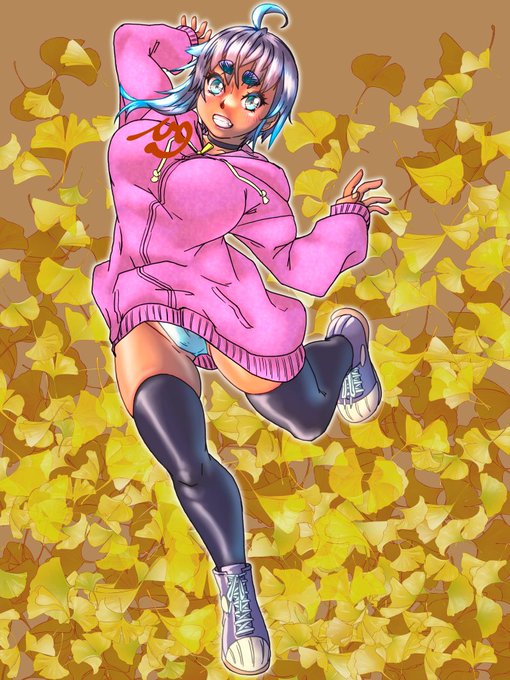 #いいニーハイの日 タイツ・ストッキングよりニーハイ派です 