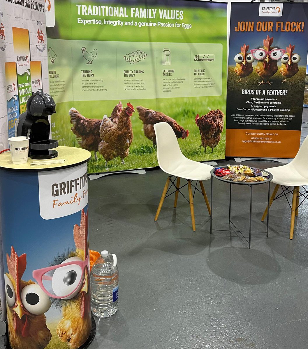 OaklandsEggs's tweet photo. Come and see us @BFREPA @TICtelford stand 54. Looking forward to catching up with our producers & any new producers that would like to speak with us!
#BFREPALIVE20204 #BFREPA https://t.co/gclD0ZeUUP