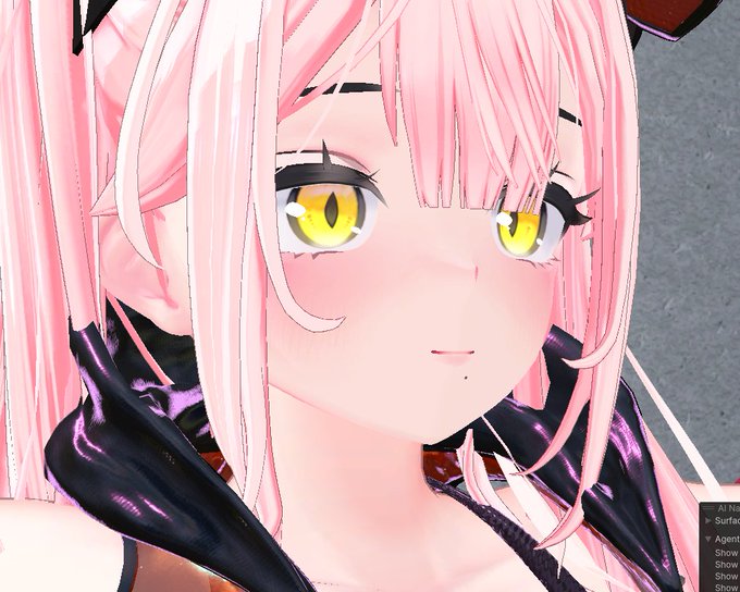 良い感じにできたので口周りと顔の色違い直せた～～～～!! 