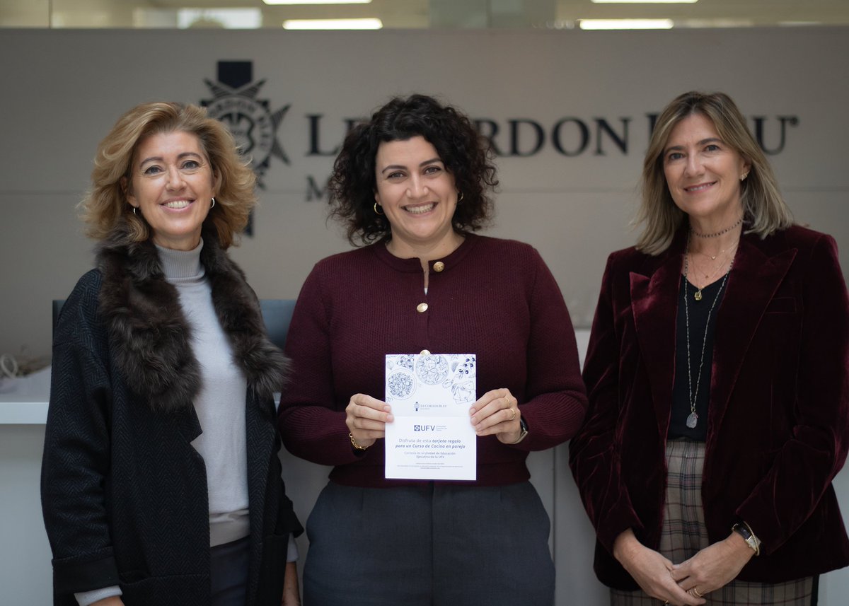 ¡Enhorabuena a Arantzazu Valera Alcalde, ganadora del bono para un curso en <a href="/lcbmadrid/">Le Cordon Bleu Madrid</a>! 🎉👩‍🍳 

Seguimos apostando por la #educaciónejecutiva, el #crecimiento sostenible y el desarrollo del #talento.