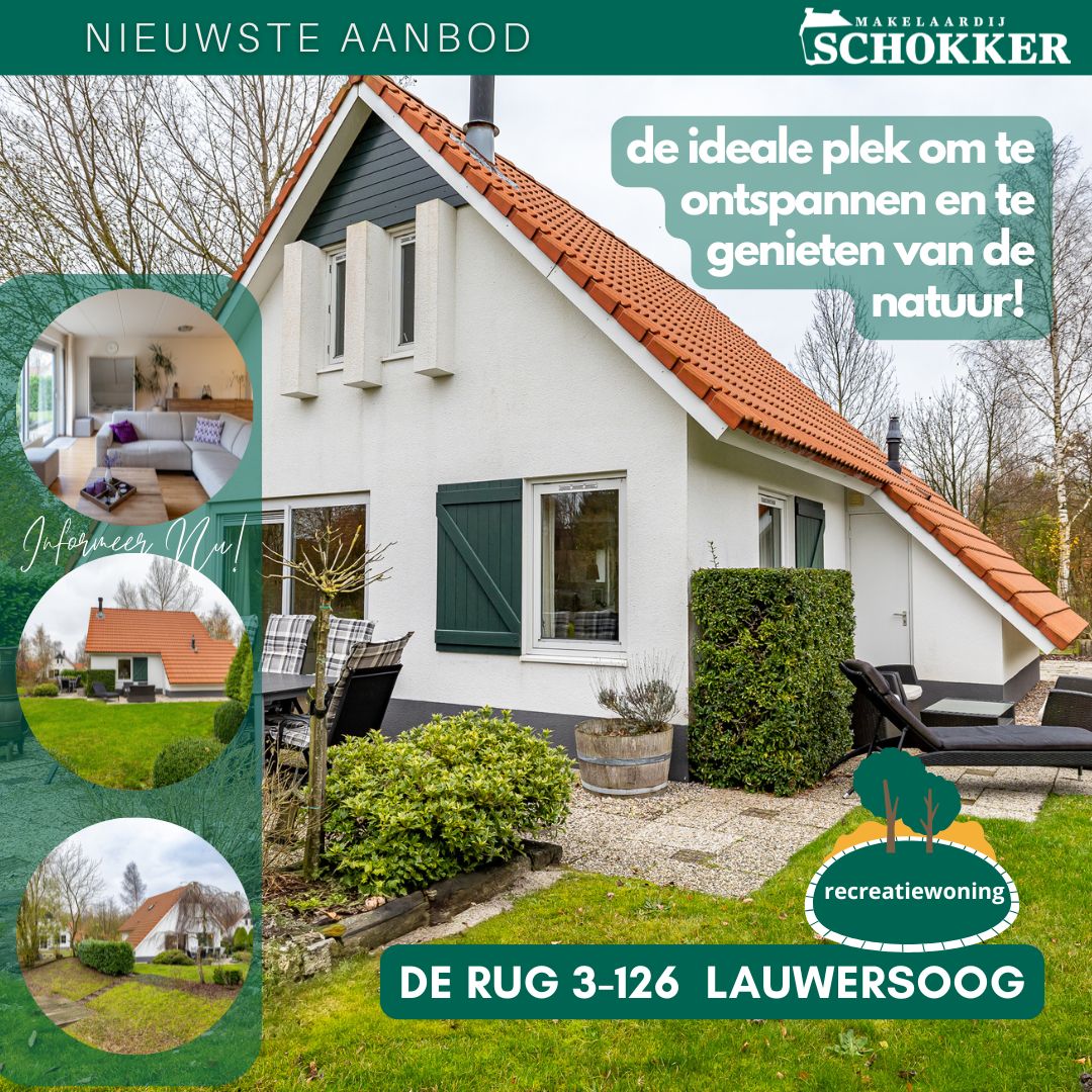 Prachtige vrijstaande vakantiewoning op recreatiepark Suyderoogh in Lauwersoog: de ideale plek om te ontspannen en te genieten van de natuur! Laat deze kans niet voorbijgaan!
funda.nl/detail/recreat…

#Vakantiewoning #Suyderoogh #Lauwersoog #Recreatie #Natuur #Waddenzee #TeKoop