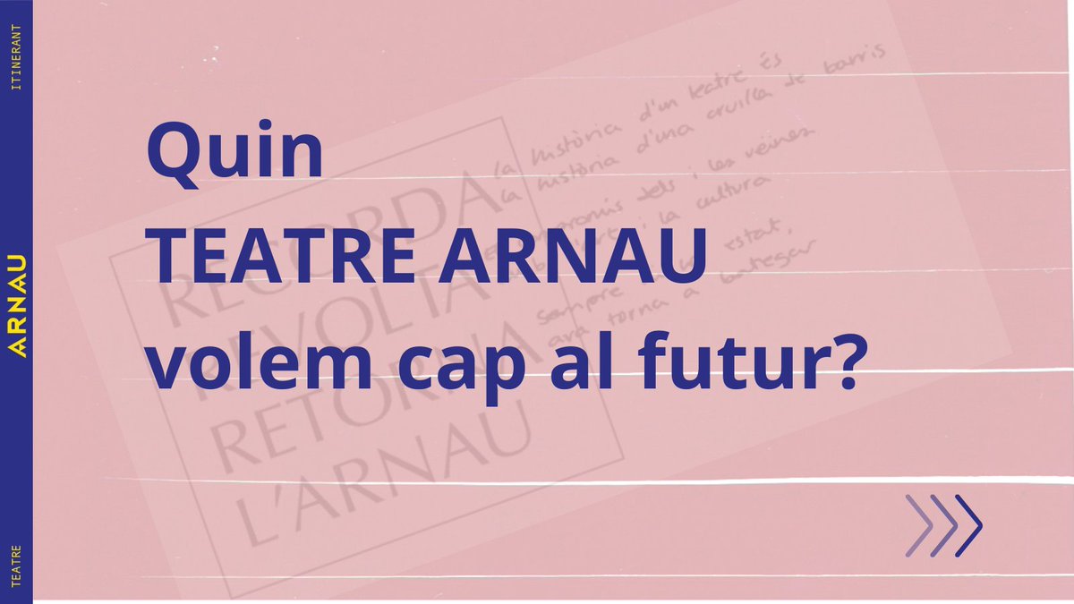 Arnau Itinerant tweet media