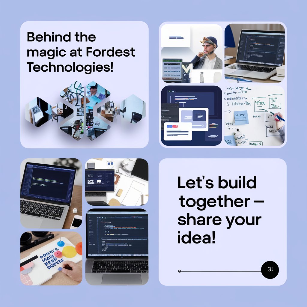 FordestTech's tweet image. 🚀 Behind the Scenes at Fordest Technologies 🚀
&quot;Our mission is simple: to empower businesses with tools they love. Whether it’s a sleek website or a game-changing mobile app, we combine creativity and tech expertise to deliver results.
#Startups #SmallBusinessTech #TechEvents