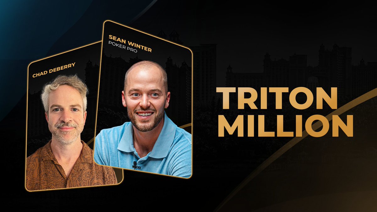 It's always fun to watch intuitive Chad Deberry on the felt, and this time, he invites the ever-relentless <a href="/Nolez7/">Sean Winter</a> to join him at Triton Million.
