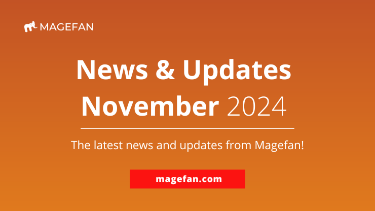 magento2fan's tweet image. Learn about our November 2024 developments and updates to your favourite M2 extensions now! Follow the link
bit.ly/3Vbyj9U

#magento2 #Magento2SEO #ecommerce #adobecommerce #Magentoblog #Magento2Extensions