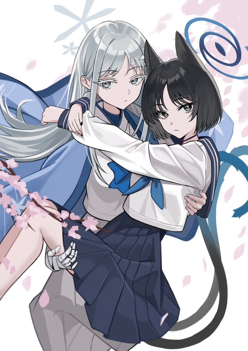 ナグサとキキョウ　#ブルアカ #BlueArchive