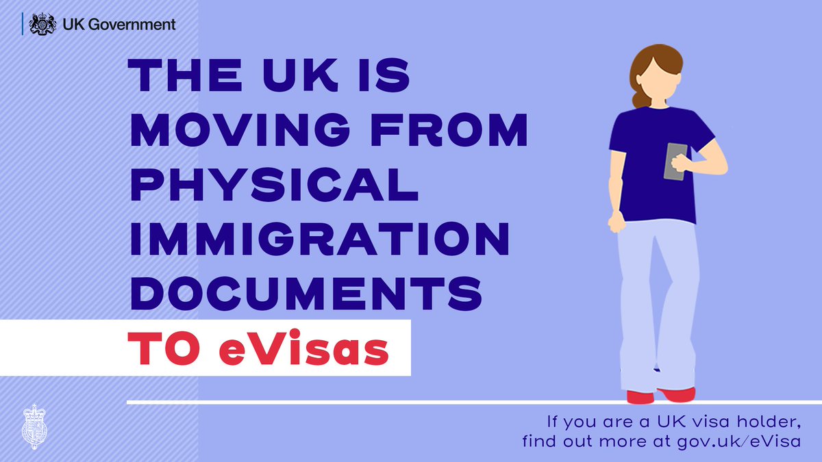 #TravelUpdate: Physical immigration docs like BRPs are being replaced with eVisas. Switch before most BRPs expire on 31 Dec 2024, but carry your physical doc until then. Access or update your eVisa at gov.uk/eVisa. #UKImmigration #TravelSmart #VisaTransition