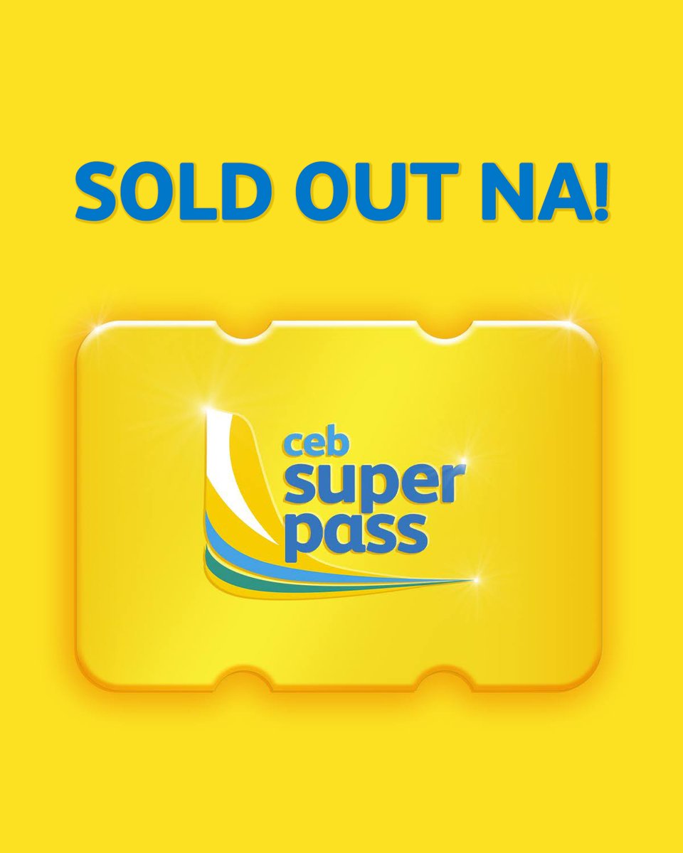 CebuPacificAir's tweet photo. SUPER thank you to all our existing and new MyCebuPacific members! Advanced Maligayang PASSko, everyjuan! 💛 #LetsFlyEveryJuan https://t.co/C6M60flbTd