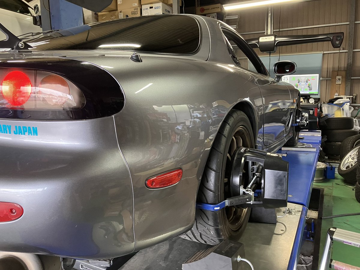 STR60249928's tweet photo. #アライメント 調整

#mazda 
#rx7 
#fd3s 
#13b 

https://t.co/QTdNWsz64o

#マツダ #チューニングショップ #strワカイエンジニアリング #4輪アライメントテスター #japan #茨城県 #龍ケ崎市 #車屋 https://t.co/lTKyC48His