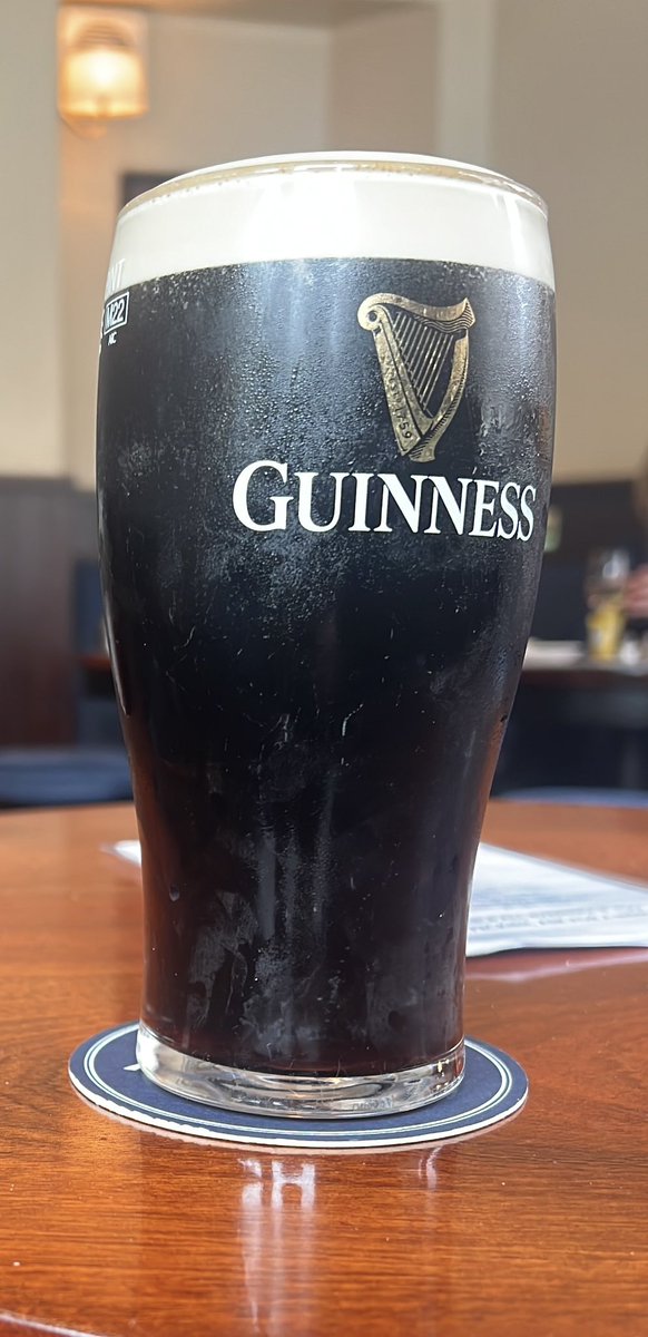 A fine pint in <a href="/PetersPubDublin/">Peter's Pub</a> - a busy spot that never feels too crowded. Top bar staff  with good pints 👍