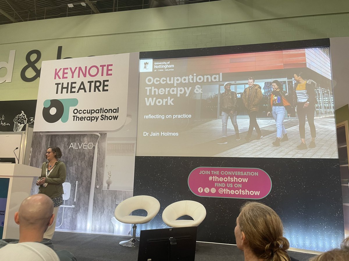 RCOTSSWork (@rcot_work) on Twitter photo The team is here watching <a href="/iFRESHPhD/">Dr Jain Holmes 💙</a> talking about Occupational Therapy and Work at <a href="/TheOTShow/">The OT Show</a> - Go Jain!! #occupationaltherapy #work #reflectingonpractice #theotshow The team is here watching <a href="/iFRESHPhD/">Dr Jain Holmes 💙</a> talking about Occupational Therapy and Work at <a href="/TheOTShow/">The OT Show</a> - Go Jain!! #occupationaltherapy #work #reflectingonpractice #theotshow