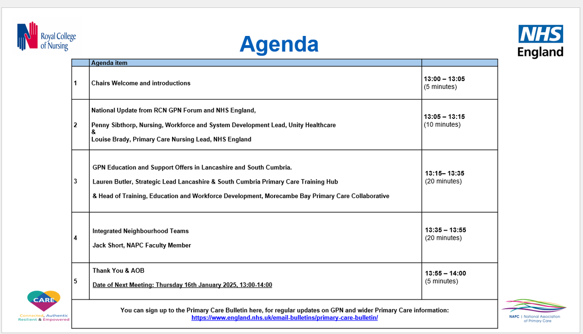 louisebrady17's tweet image. #GeneralPracticeNurses 
November monthly update today in collaboration with @NHSEngland  @RCNGPNForum  and @NAPC_NHS