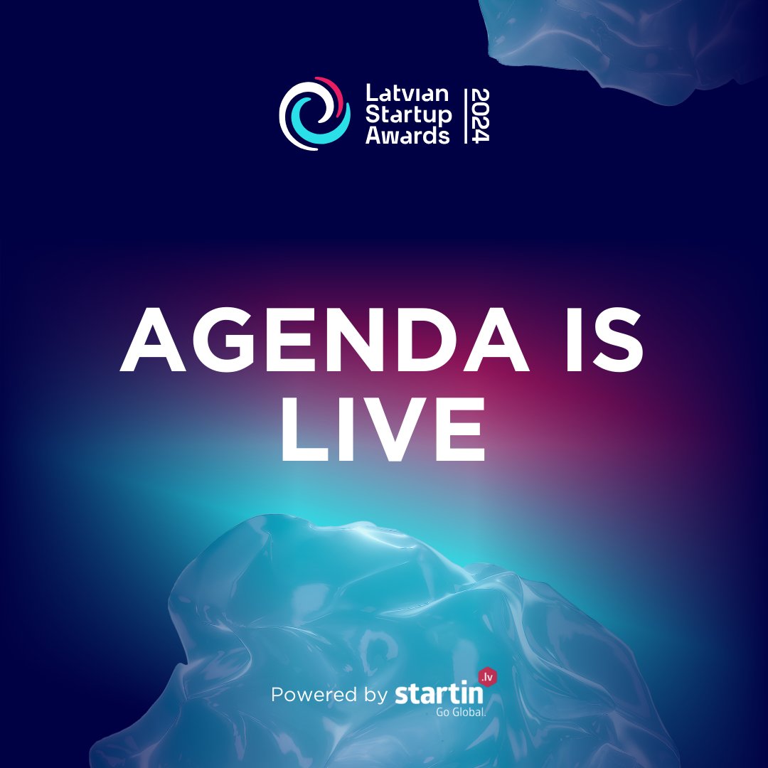 The Latvian Startup Awards 2024 agenda is here! 🗓️ Panels, awards, and an afterparty you won’t forget – December 6 is the day to mark. Don’t miss out on what’s shaping up to be the startup event of the year.

📖 Check it out: startupawards.lv/latvian-startu…