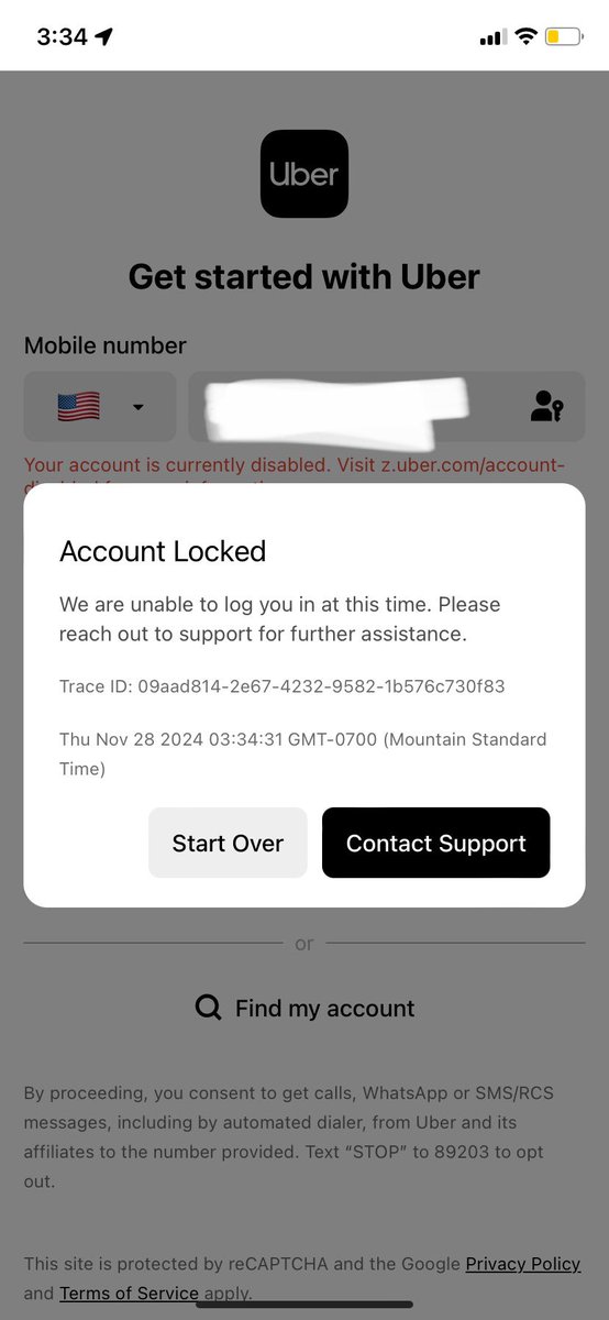 Bro you can’t make this shit up😂 <a href="/Uber/">Uber</a> I just got locked out of my account that was also verified and paid $15 for a Uber to work and haven’t even gotten my money returned I’m suppose to be clocked in by 4am less than 30mins😤