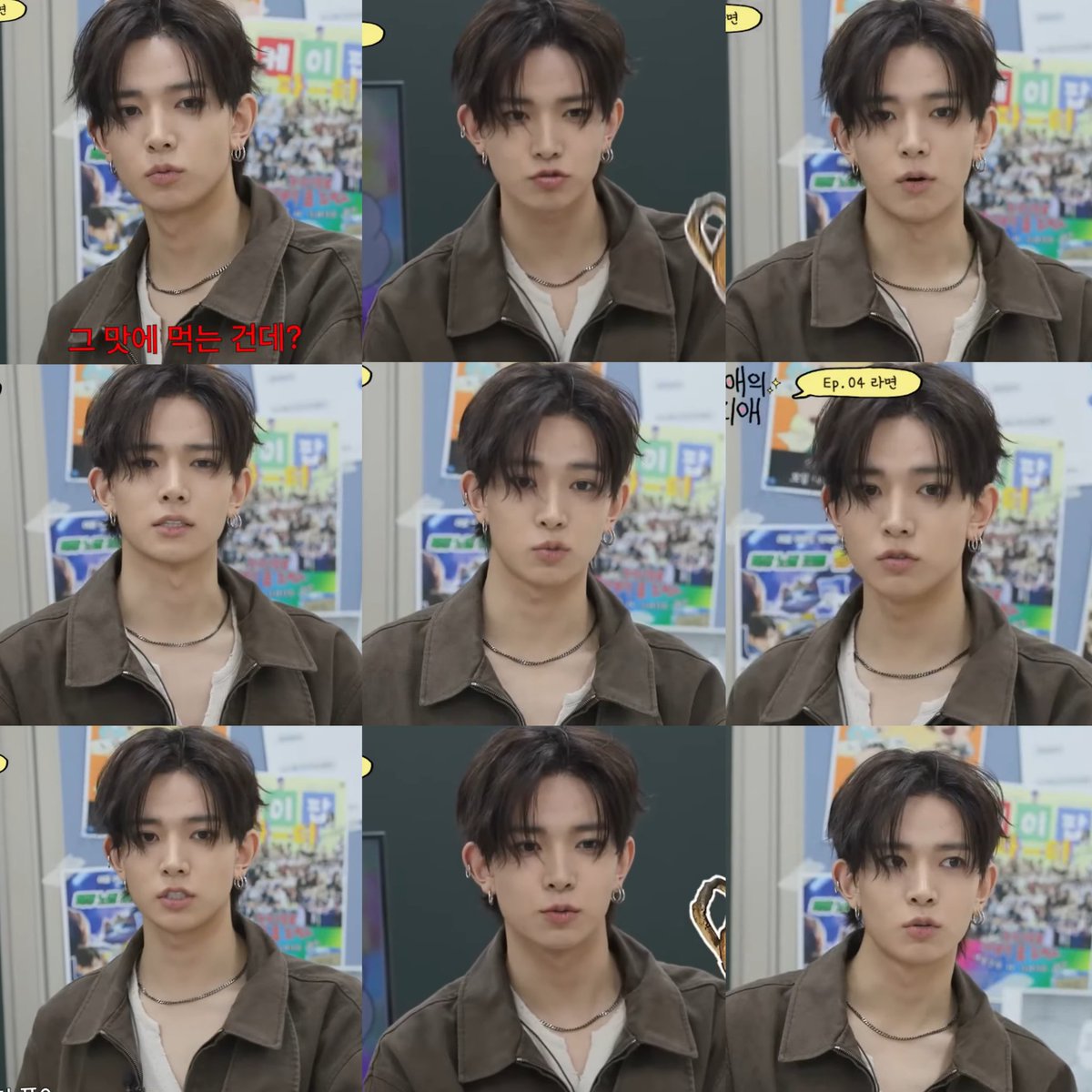 PR0DHEE's tweet photo. heeseung the entire ep : “🥺😗” https://t.co/bE4eQb2leg