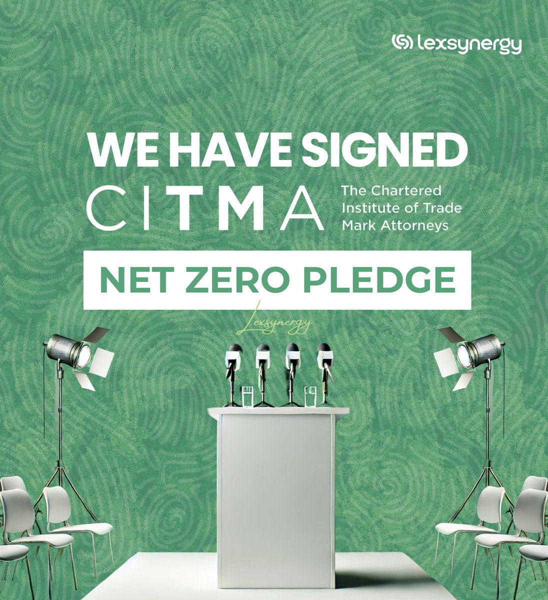 lexsynergy's tweet image. Following the expansion of our #OneDomainOneTree initiative to all domains registered through us, we are proud to announce that we have signed the @CITMAuk  #NetZeroPledge. By protecting both IP and the planet, we are helping ensure a sustainable future for ongoing innovation.