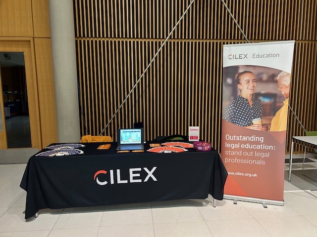 We had a great time at NTU Law Fair this week! 🎓 We showcased the CILEX Professional Qualification (CPQ) &amp; Apprenticeships—modern, flexible, &amp; inclusive routes into law. 🌟 Empowering students with accessible pathways to success in the legal sector.