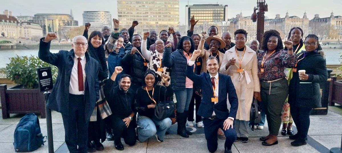 What an incredible group of people ✊🏼 

Migrant workers from across the region are in Parliament today, lobbying their MPs about unfair visa restrictions in the health and care sector.

Huge thanks to <a href="/NeilForPoole/">Neil Duncan-Jordan MP</a> for booking us a room and for showing us around!