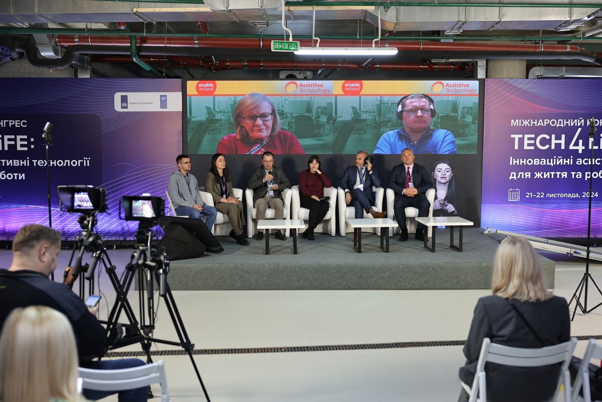 Enable Ireland (@enableireland) on Twitter photo Siobhan and Padhraic of our National Virtual Services were part of a Panel at Ukraine's Tech4Life International Congress: Empowering Lives Through Innovation. We are proud of Siobhan and Padhraic for representing #EnableIreland and #Ireland. <a href="/UNDP/">UN Development</a>. #AccessibilityMatters Siobhan and Padhraic of our National Virtual Services were part of a Panel at Ukraine's Tech4Life International Congress: Empowering Lives Through Innovation. We are proud of Siobhan and Padhraic for representing #EnableIreland and #Ireland. <a href="/UNDP/">UN Development</a>. #AccessibilityMatters