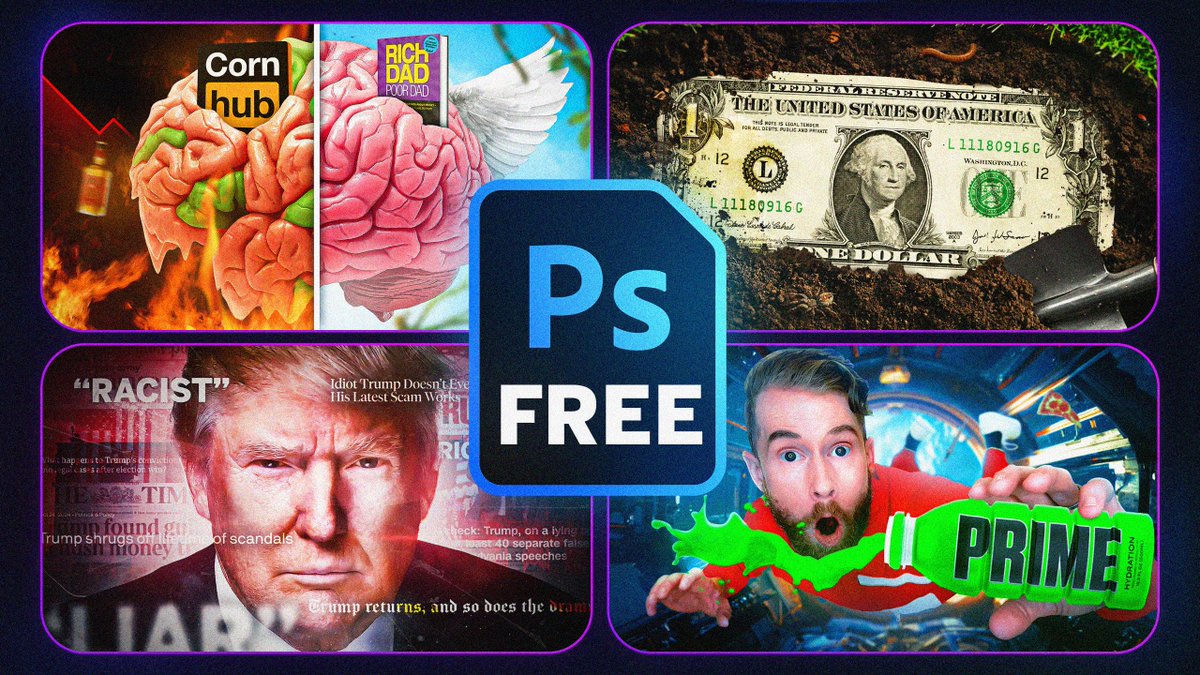 MatejaCreates's tweet image. Feels illegal giving these PSDs out for FREE 🤯 

📩 I'll send the link to everyone who likes, retweets, and comments "Done" 

(must be following @MatejaCreates so I can send 🤝)