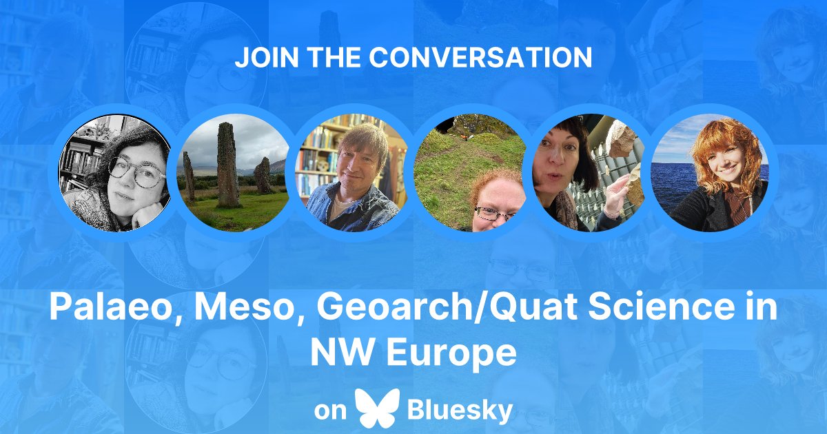 MatthewPope's tweet photo. Compling a list of great Palaeolithic and Quaternary people you can follow on the other place. 
It's nice, less trolls, lots of engagement. It's actually fun. Like here used to be. 🦣💙 https://t.co/ClRD3uqrSy