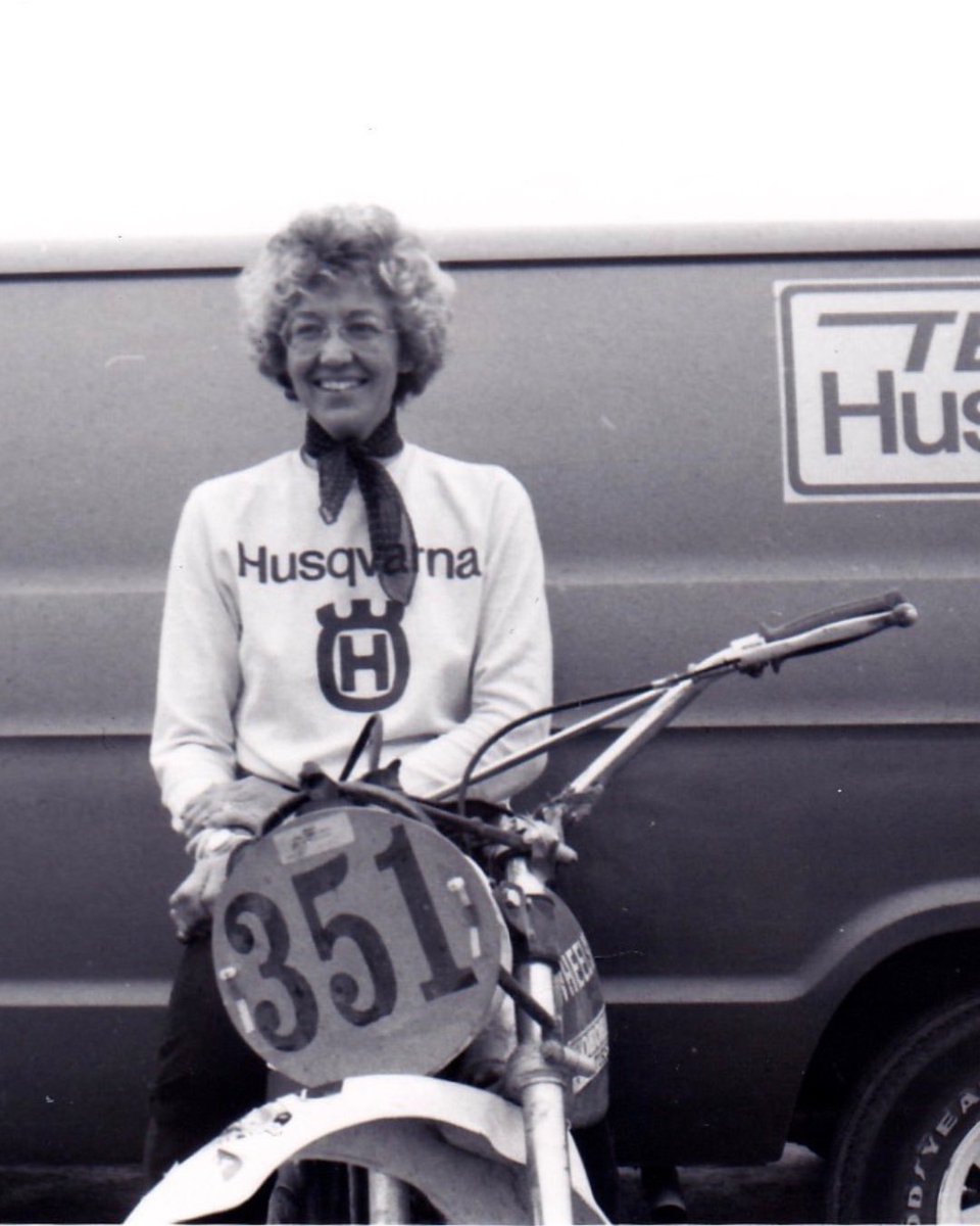 wewentfast's tweet image. The great Mary McGee died on Nov. 27. She was 87. 

Mary was the first person to solo the Baja 500. She’s the subject of ESPN’s recently-released doc “Motorcycle Mary”