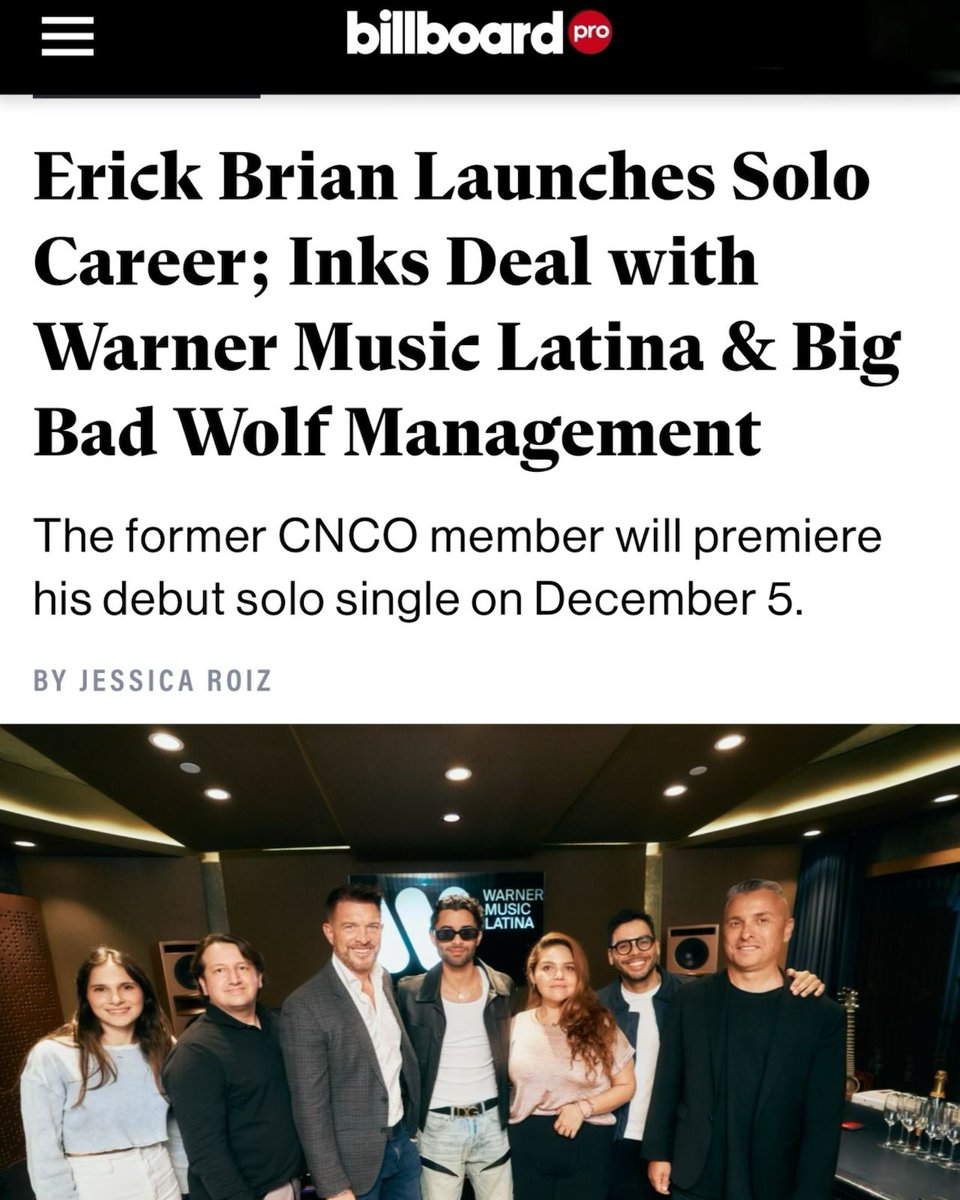 Warner Music Latina (@warnermusiclat) on Twitter photo “This is more than just music for me, It’s a journey”
Bienvenido <a href="/ErickBrianColon/">Erick Brian</a> es un honor tenerte en nuestra familia 💙
El viaje está por empezar 🔥 “This is more than just music for me, It’s a journey”
Bienvenido <a href="/ErickBrianColon/">Erick Brian</a> es un honor tenerte en nuestra familia 💙
El viaje está por empezar 🔥