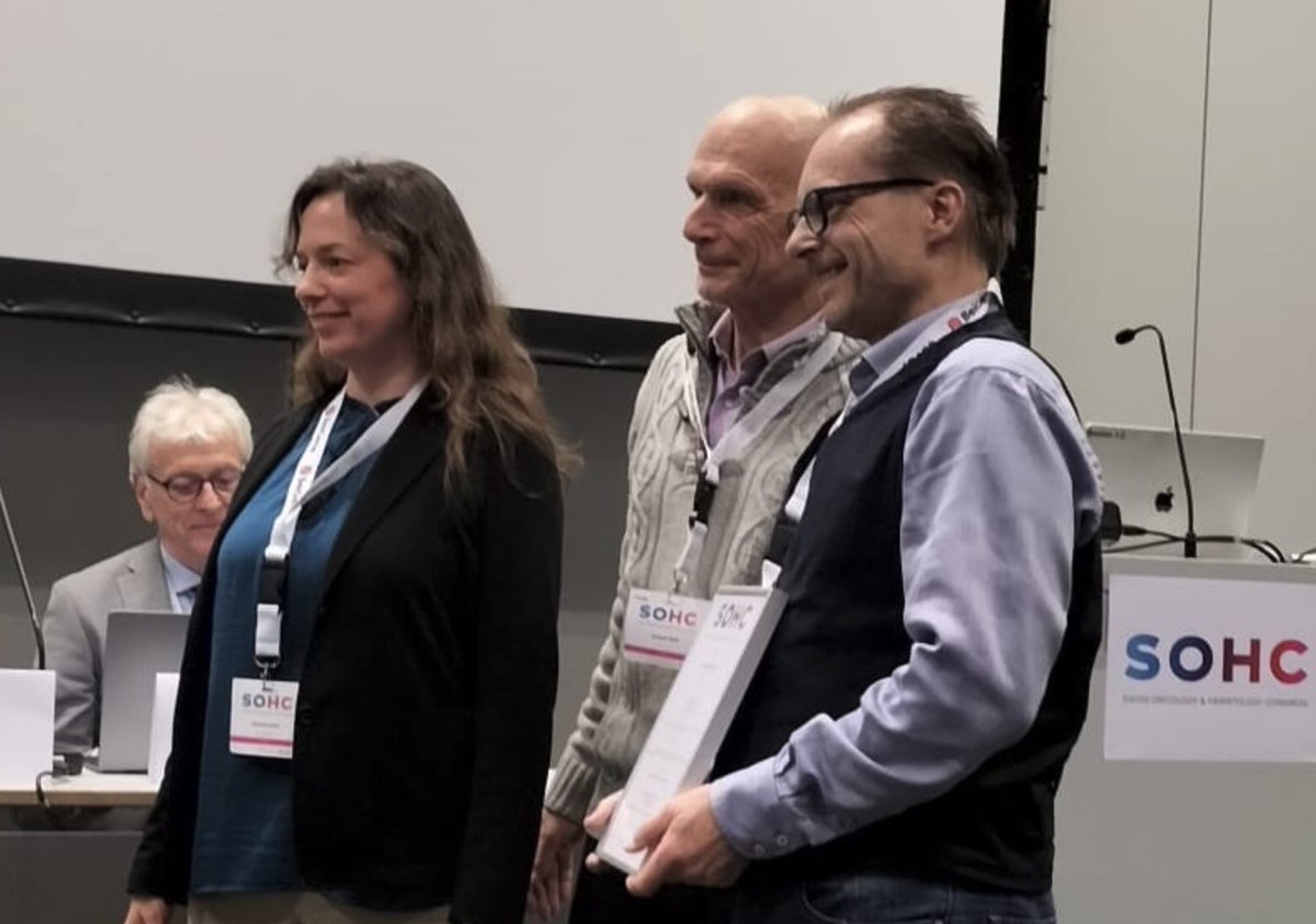 Toller Erfolg für Hopos am diesjährigen Swiss Oncology &amp; Hematology Congress (SOHC): Unser Beitrag "Onco-hematology care through patients' eyes" gewinnt den "Best Abstract Award"! #onkologiepflege <a href="/Chantal13131313/">Chantal Arditi</a> <a href="/EicherManuela/">Manuela Eicher</a>