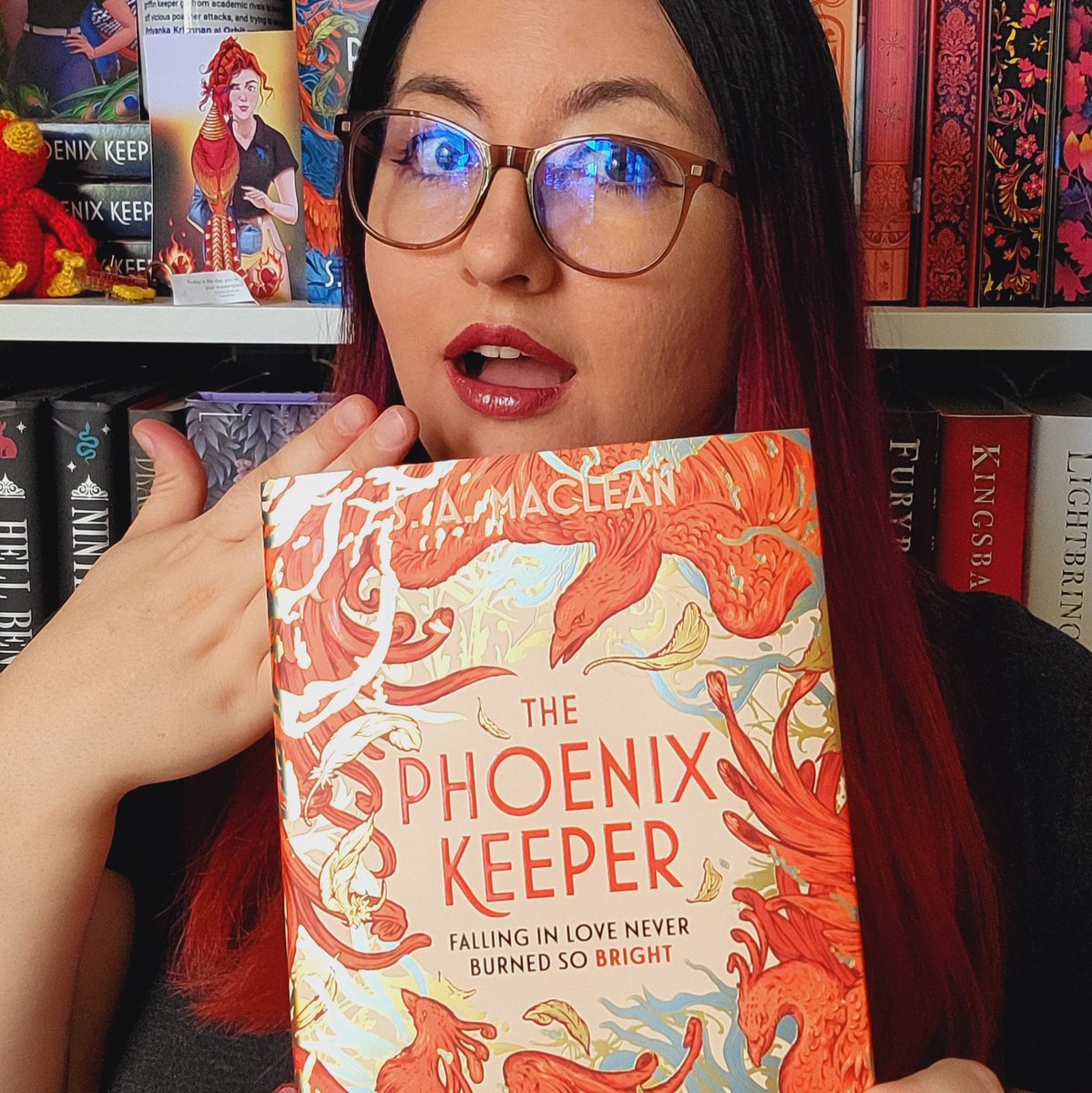 S.A. MacLean | THE PHOENIX KEEPER is out now!!! 🔥 tweet media