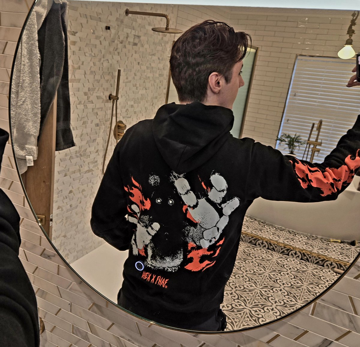 Dawko has revealed a new Hex hoodie featuring the Ghost Children