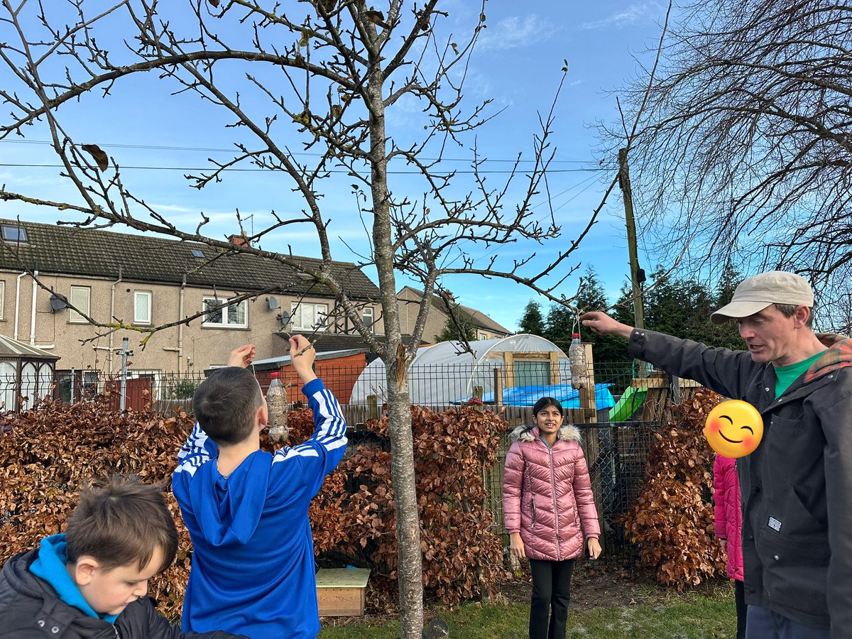 Bilston Primary (@bilstonprimary) on Twitter photo P7 enjoyed working with Mr Malone from <a href="/wildsidenat/">Wildside Nature</a> today creating bird feeders. We used apples and sunflower seeds, as well as recycled drinks bottles with sticks to make our feeders. They are now hung in the playground for birds this winter. #BilstonBairns P7 enjoyed working with Mr Malone from <a href="/wildsidenat/">Wildside Nature</a> today creating bird feeders. We used apples and sunflower seeds, as well as recycled drinks bottles with sticks to make our feeders. They are now hung in the playground for birds this winter. #BilstonBairns