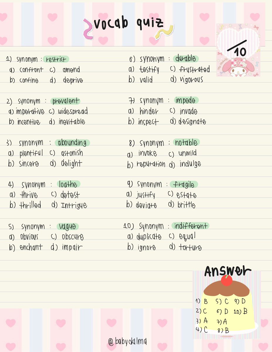 babydalma's tweet photo. quiz ก่อนนอนคับ 🐆⭐️
เอาไว้ทวนเบาๆ ♡ https://t.co/YsvoGYfhsC