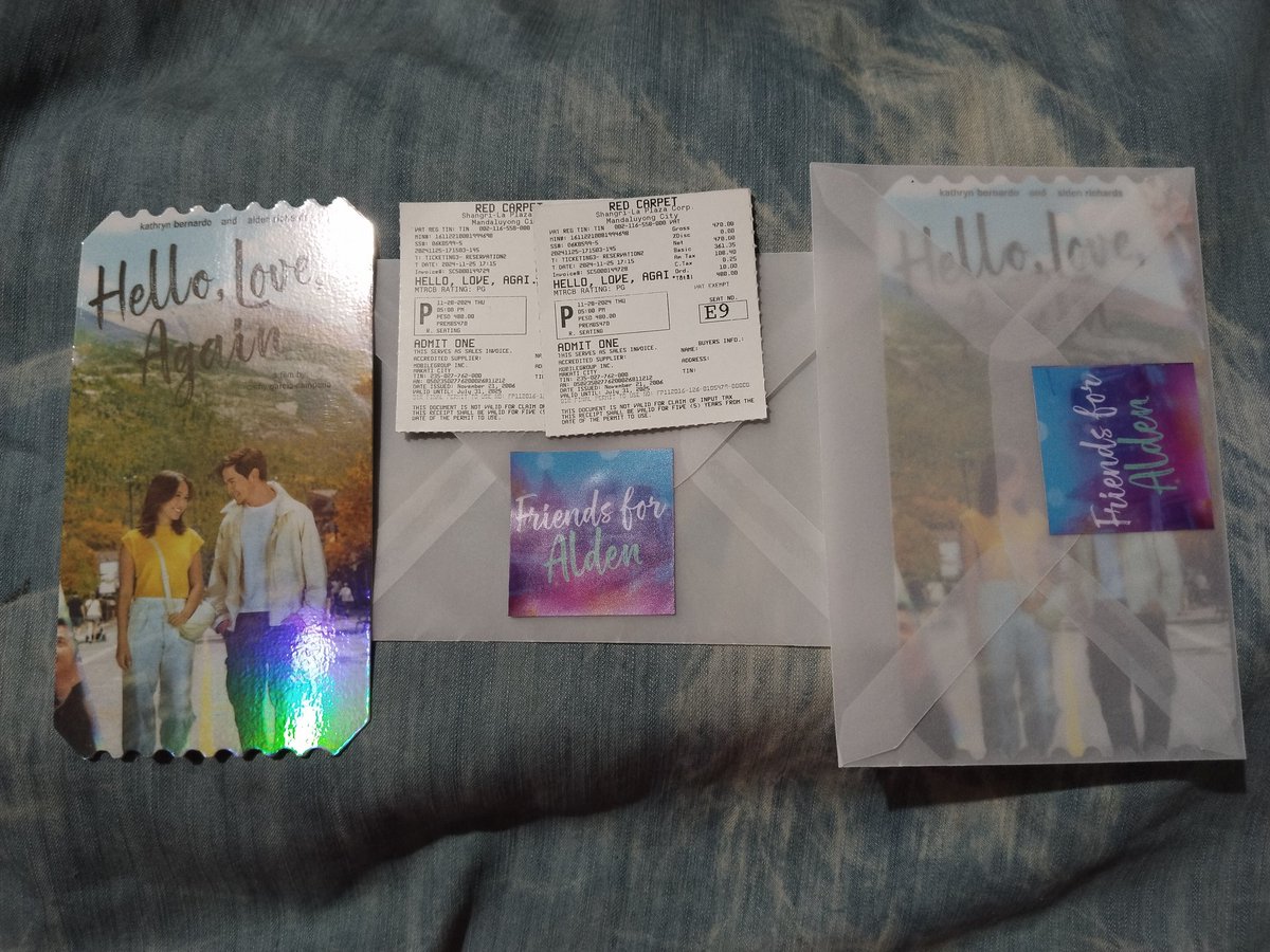 MI_Alden's tweet photo. Thank you so much again, @FriendsForAlden for the free tickets to #HLAxFFABlockScreening! Your
love and support to our dear Alden never faltered and it's much more appreciated!
May you all be blessed a hundredfold!
#HelloLoveAgain
#ALDENRichards @aldenrichards02 https://t.co/yHOErGBV24