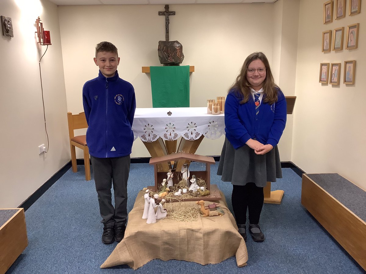 OLMCAshton's tweet photo. We would like to announce our new Head Boy and Head Girl! They were brilliant in their interviews and we are certain they will serve our school well. A massive well done to all the Year 6 applicants also as it was a very difficult decision to make. Well done! 💙💛 https://t.co/csu3xrcPfF