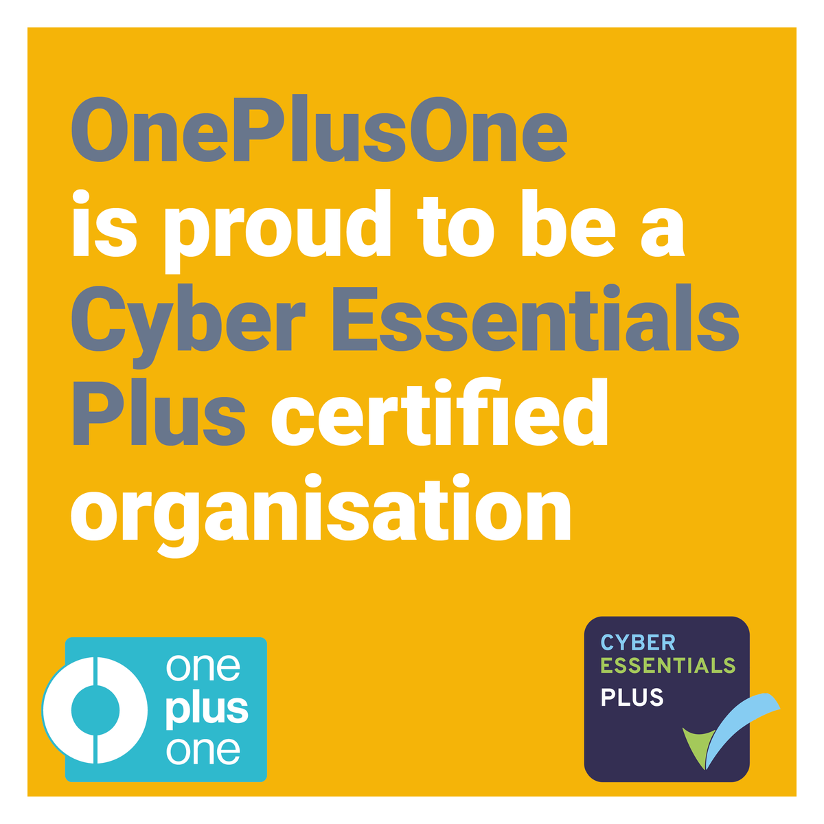 If you're shopping online this #CyberMonday, remember to keep your information secure. 

As a charity specialising in the creation of digital resources, cyber security is important to us. That's why we're proud to be Cyber Essentials Plus certified. 

#Cyber #cybermonday