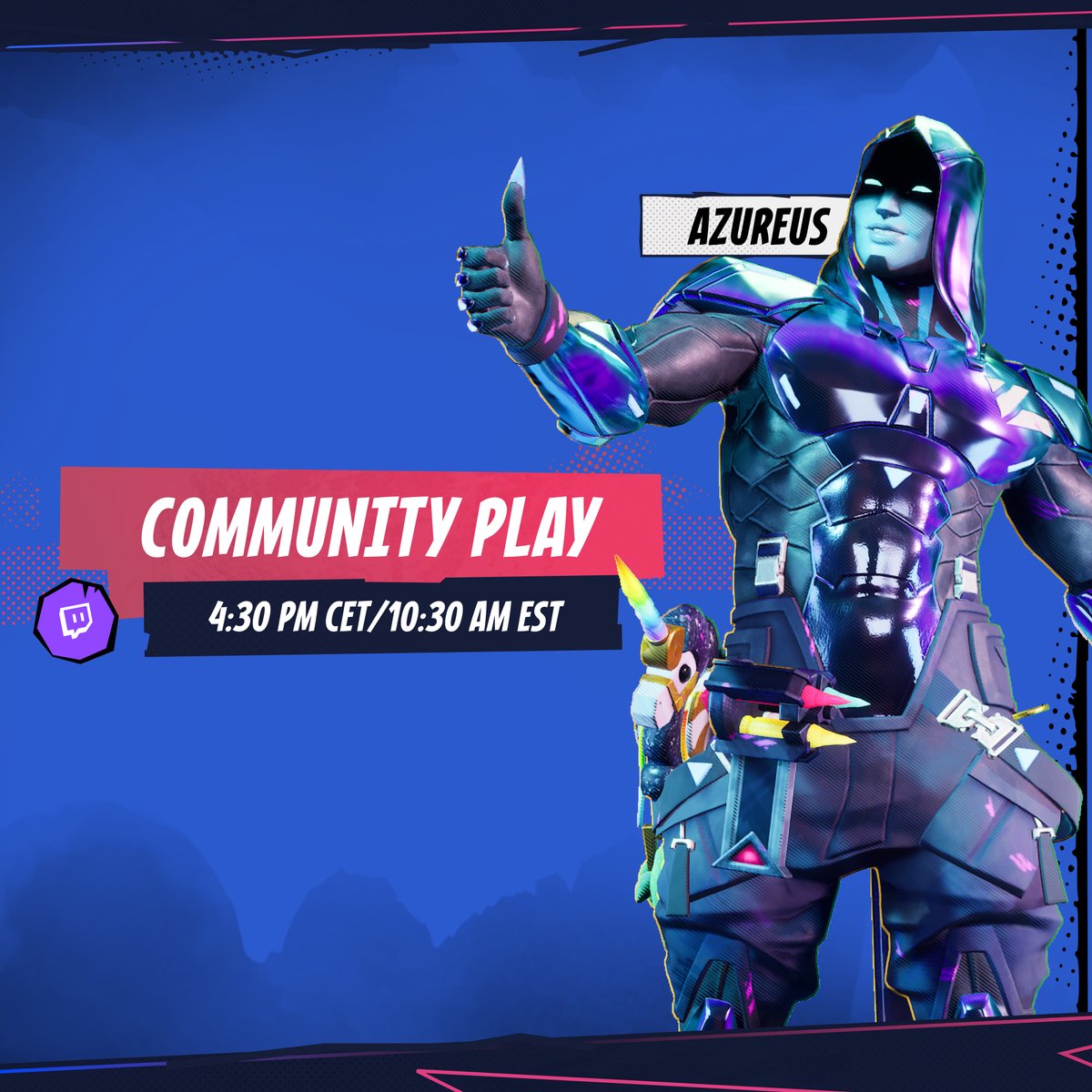 It's Thanksgiving, and we're thankful for YOU, Renegade! Join Community Manager Azureus live now and see what yummy loot he has cooked up! 🦃

twitch.tv/playhawked