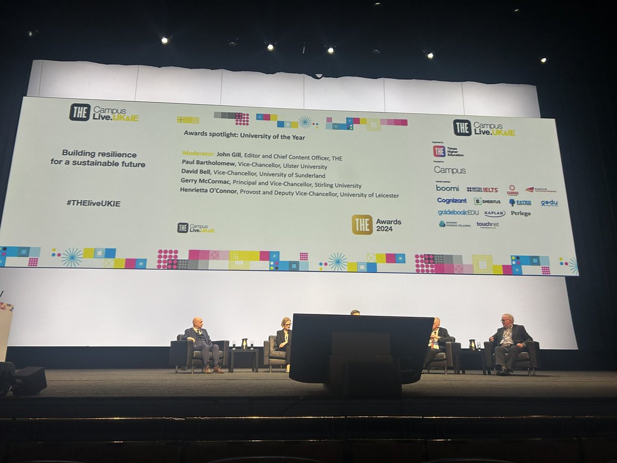 Gerry McCormac, Stirling University- ‘strategy rarely survives first contact with the enemy’ and so you need even more resilience to keep to your long-term goals. #THEliveUKIE