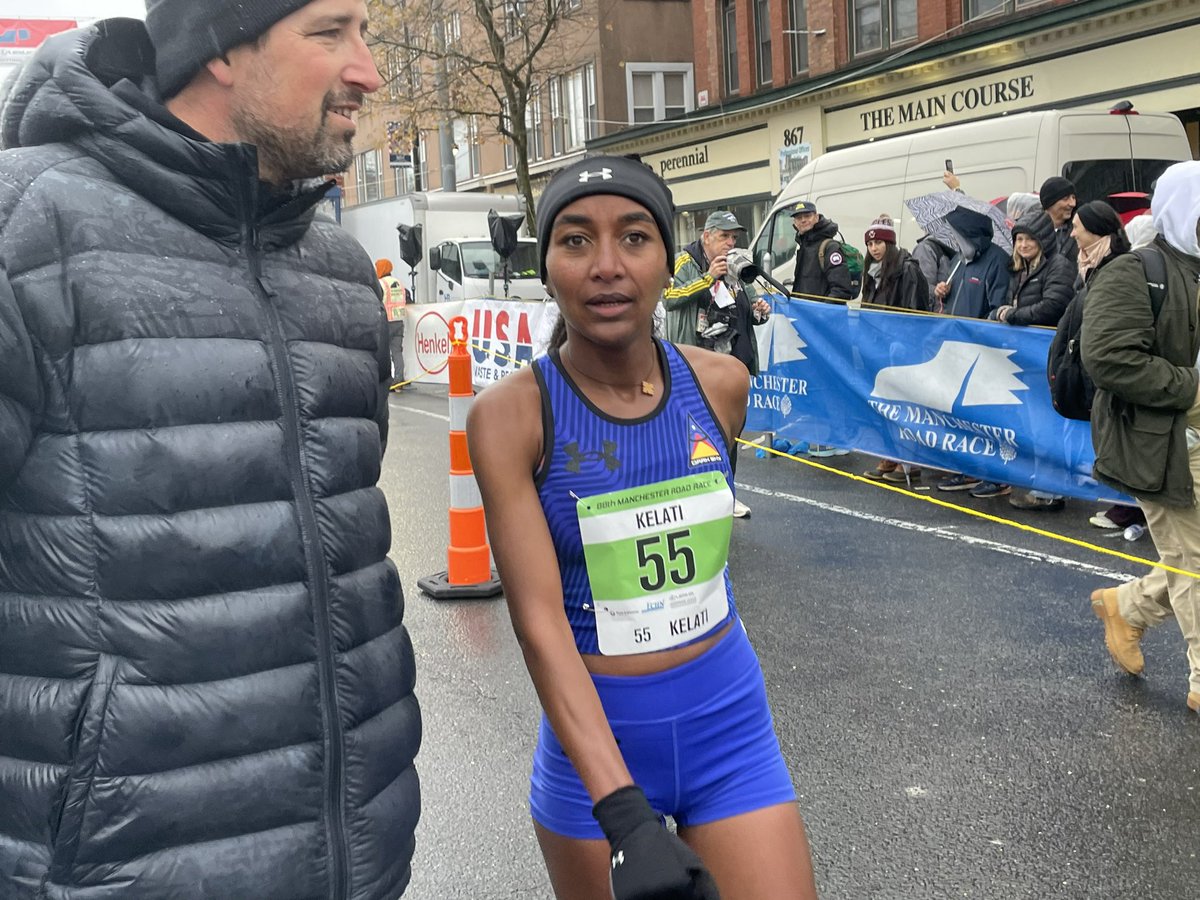 Weini Kelati wins her fourth Manchester Road Race